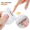 Safe & rechargeable Electric Nail Clipper for easy trimming.